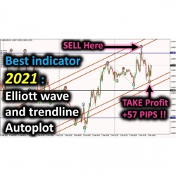 Elliot Wave And Trendline Autoplot Indicator + LATEST 2021 + Unlimited License MT4